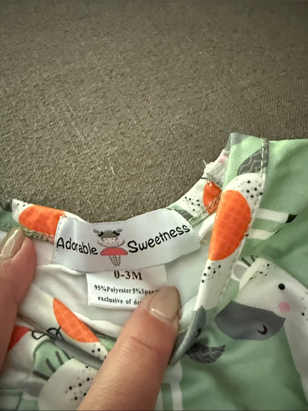 Kids Mint Green Horse Print Sleep Sack - Soft Cotton Pajamas